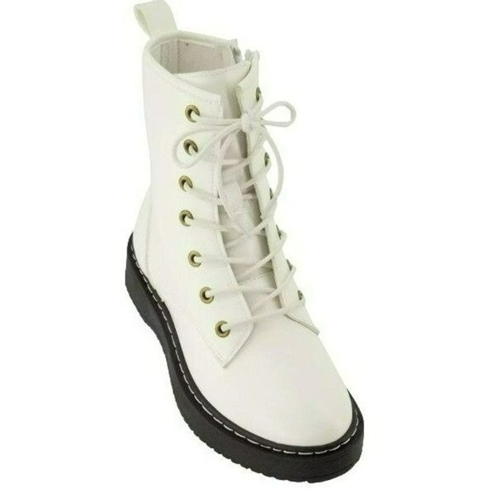 Rouge Helium Solid White Vegan Leather - NEW!